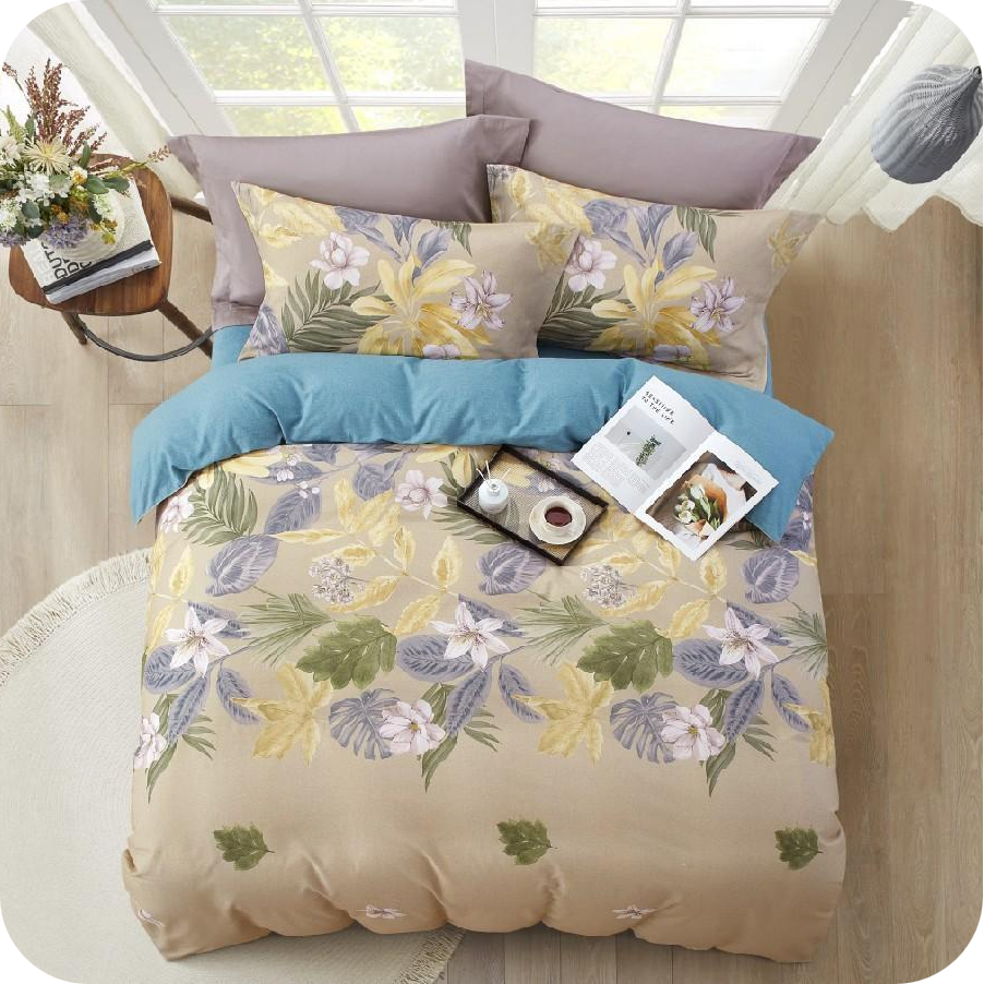 花影悅動(dòng)-數(shù)碼印花磨毛套件|TQ-T168