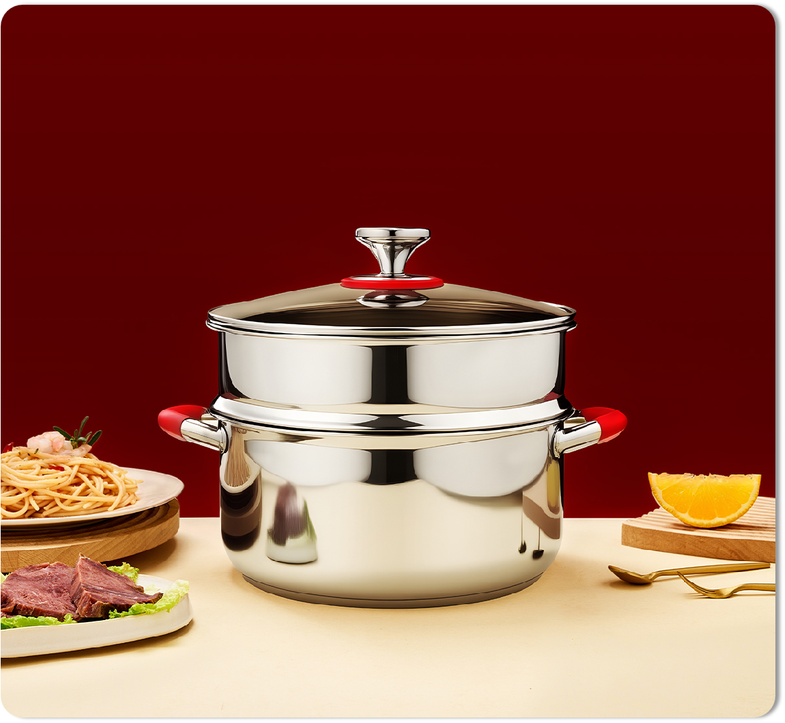 悅味·雙層湯蒸鍋 LH-TG23    