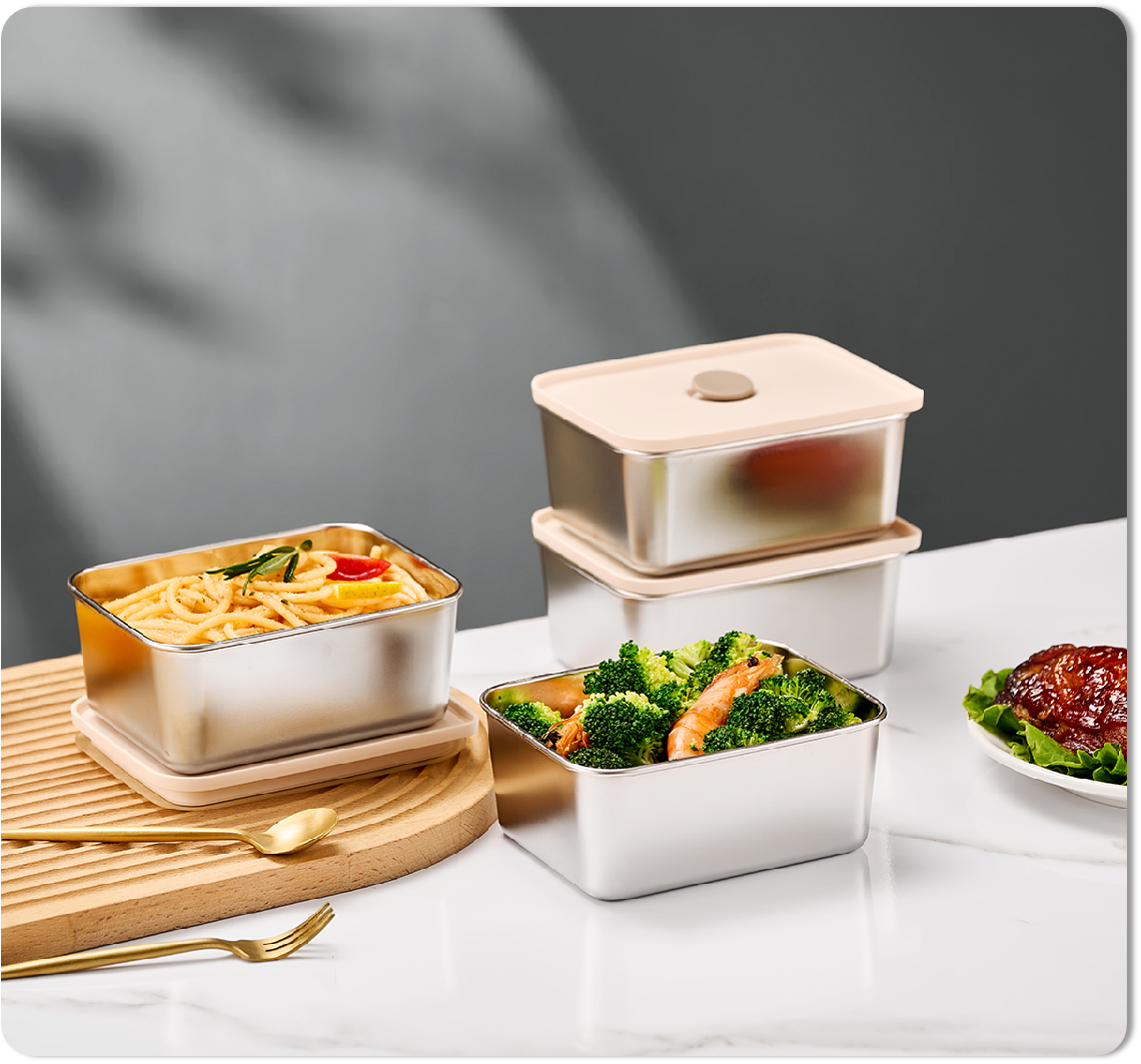 悅彩保鮮盒四件套 LH-GJ34